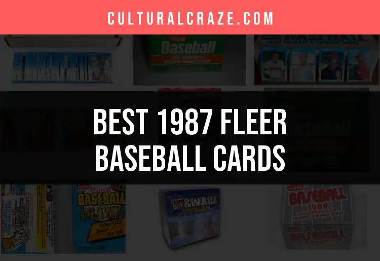 11 Essential 1987 Fleer Baseball Cards You Must See
