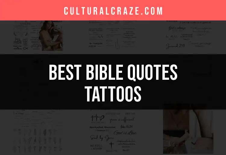 11 Stunning Bible Quotes Tattoos for Your Ink Collection