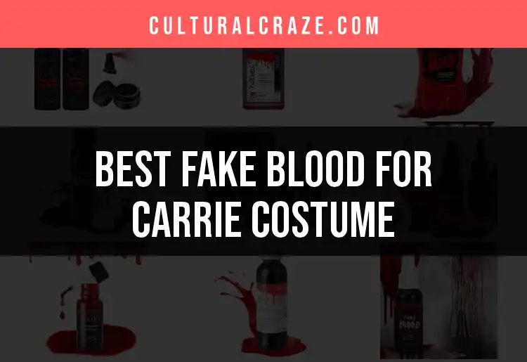 12 Best Fake Blood for Carrie Costume Looks