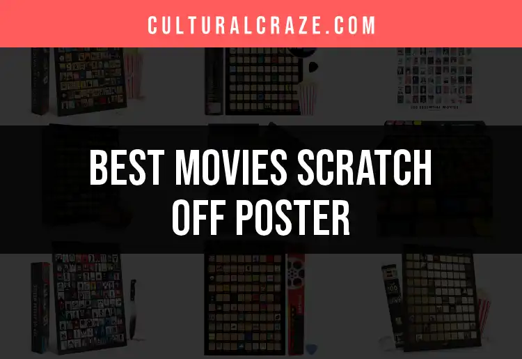 14 Must-Have Movies Scratch Off Posters for Film Fans